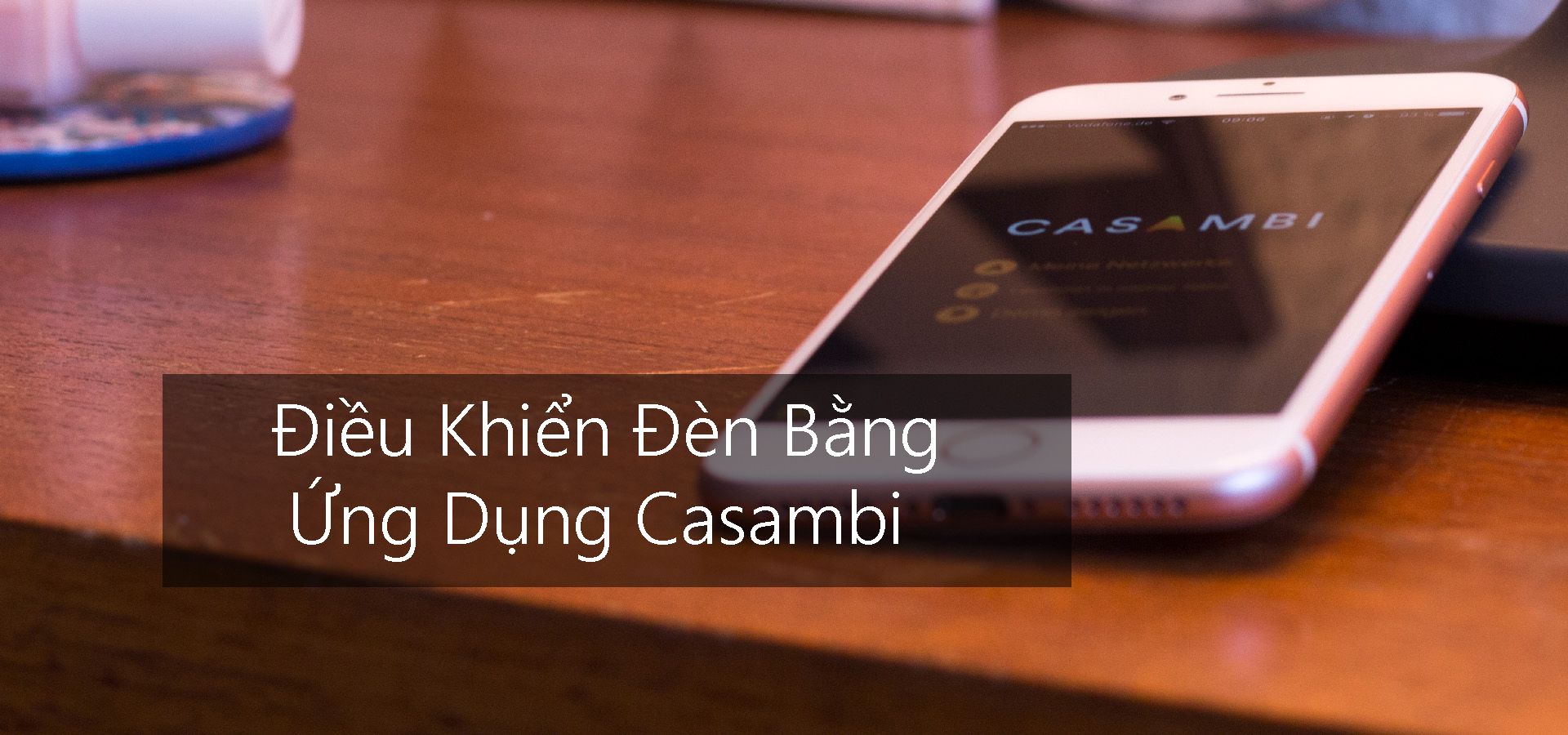 Điều khiển đèn Led Carus trên ứng dụng Casambi