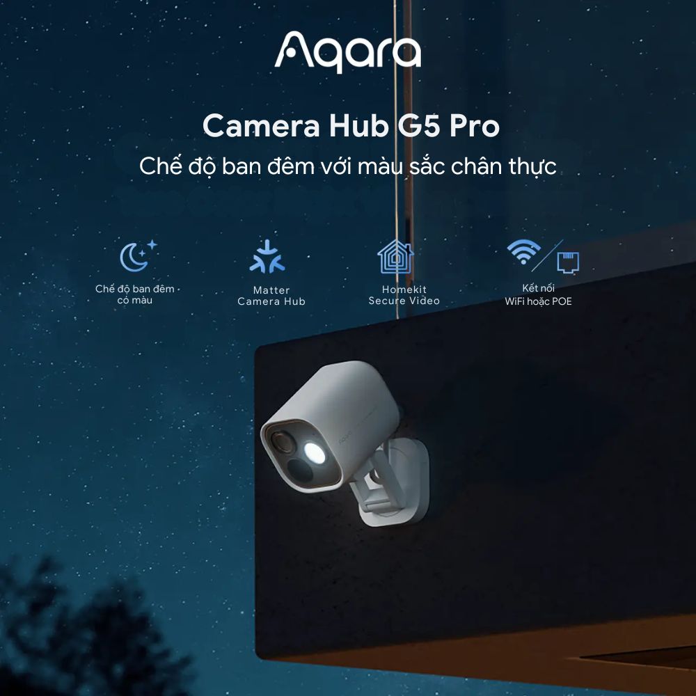 Bộ điều khiển trung tâm Camera Hub G5 Pro PoE Matter Aqara 7