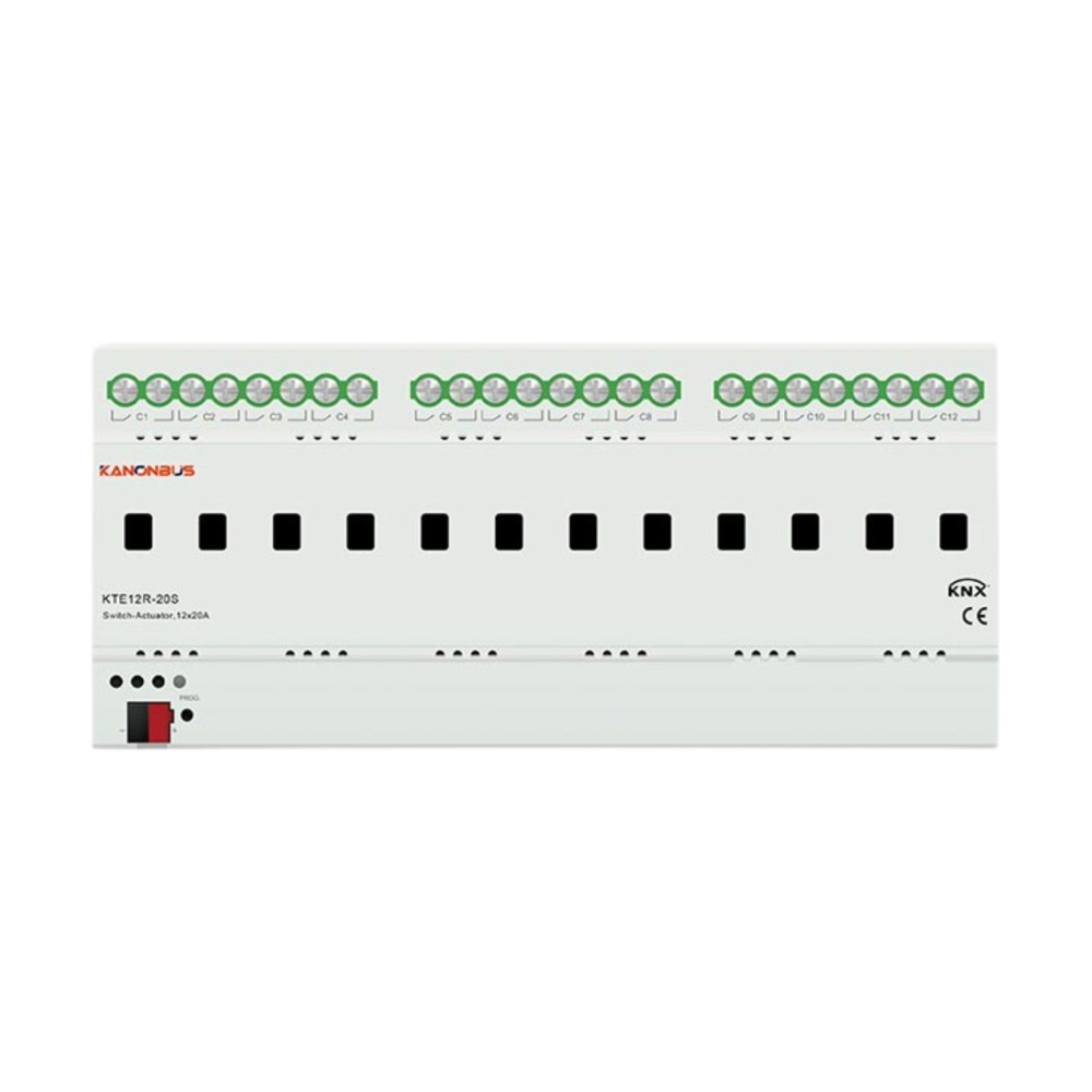 Bộ điều khiển chiếu sáng on/off KNX Kanonbus - KTE04R/08R/12R-20S slide 5