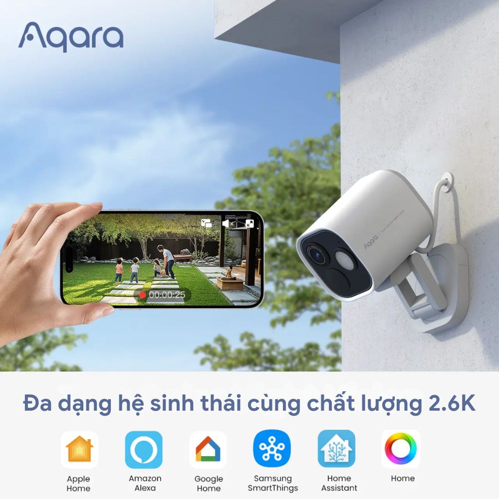 Camera an ninh và hub Zigbee Matter Aqara G5 Pro PoE - CH-C03D slide 2