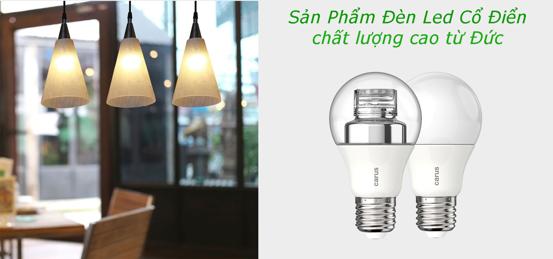 Đèn LED dimmable Carus