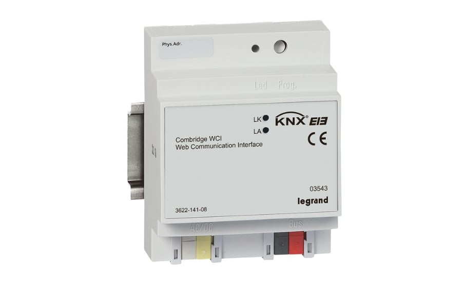 Cổng KNX/IP quản lý hệ thống KNX của Legrand